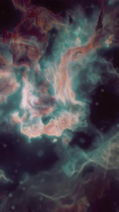 A Colorful and Mysterious Nebula in Deep Space