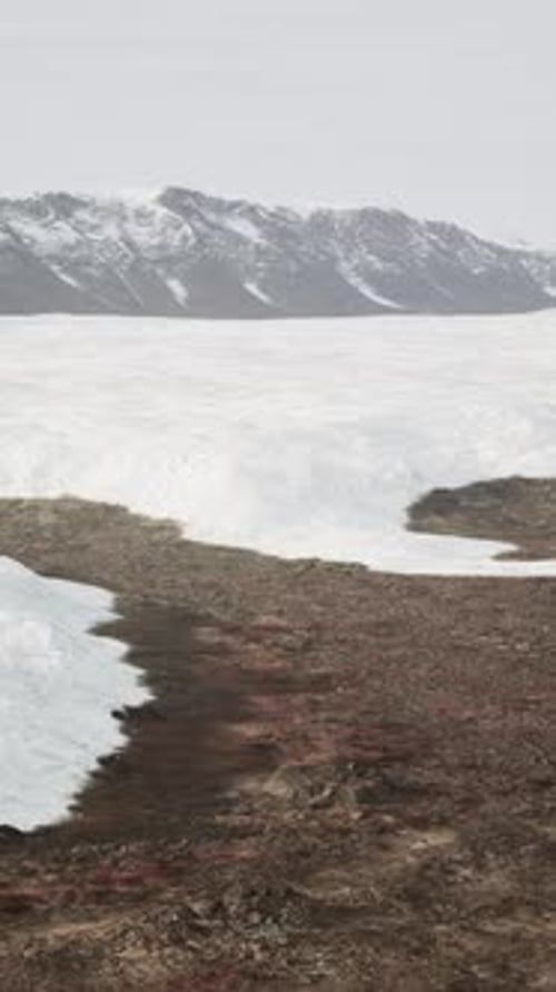 A Majestic Glacier Seen From a Breathtaking Vantage Point
