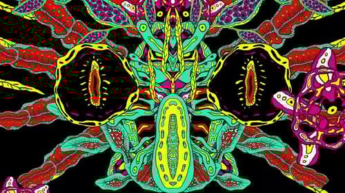 Pop Psychedelic Background 01