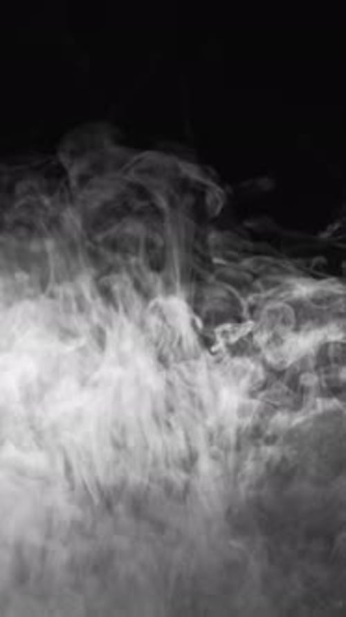 Vertical Smoke Background Mist Flow White Black