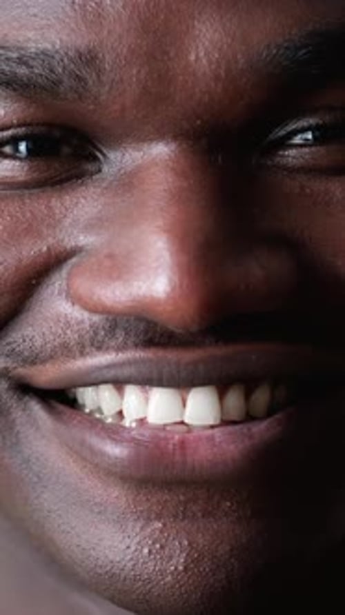 Expressive Close-Up of a Young Adult