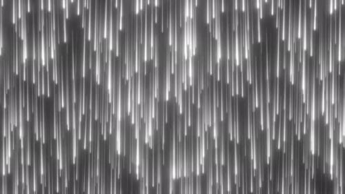 Abstract glowing energy futuristic black and white lines raining energy magical abstract background.