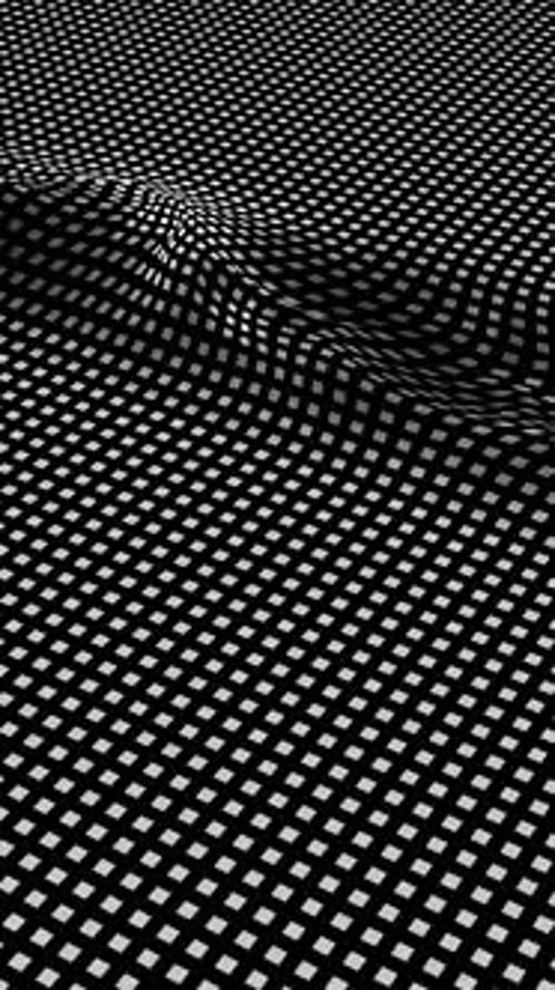 Animated Abstract Background Abstract Dynamic with White Dots Rhombus on Transparent Background