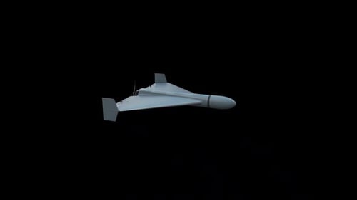 iranian military drone shaded