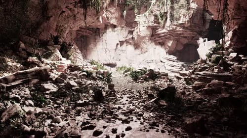 View From Inside a Dark Cave