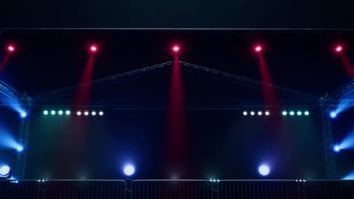 Dynamic Stage Lights for Music Events and Performances