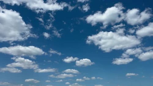 Zeitraffer von Fly Clouds, 1 Minute
