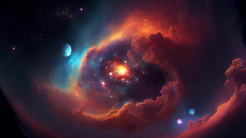 Nebula Galaxy Loop 4K