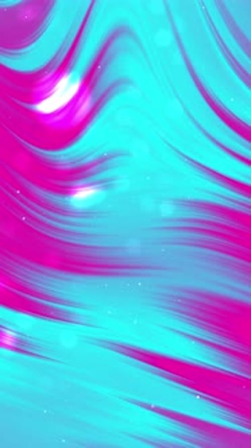 Vibrant Fluid Waves Abstract Background Loop