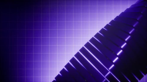 Dynamic Purple Geometric Grid Background