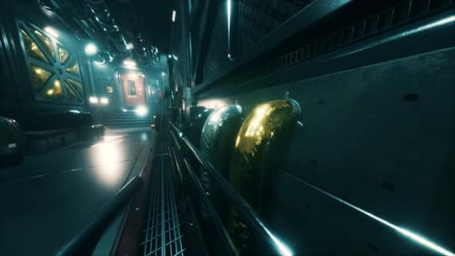 Sci Fi Looking Dark and Moody