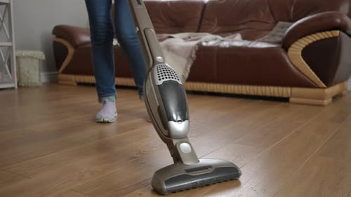 Home Cleaning with a Vacuum Embracing Modern Lifestyle Choices in Daily Life and Action