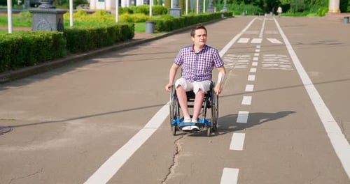 Road Disabled Person