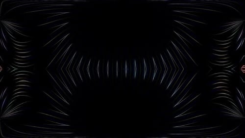 Abstract Geometric Glowing Lines Dynamic Background Loop