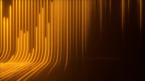 Dynamic Abstract Neon Lines Background