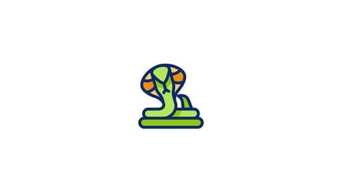 Icône animée Cobra