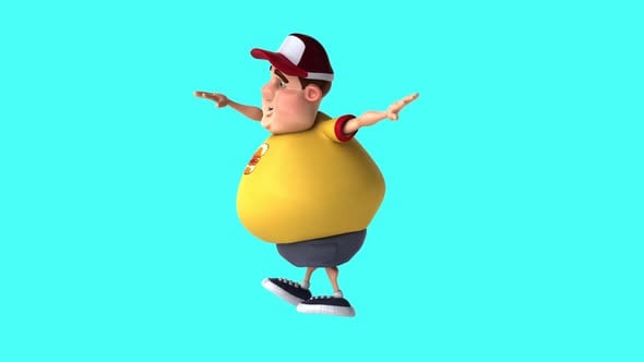 Fun 3D cartoon big character (with alpha channel), Backgrounds Motion ...