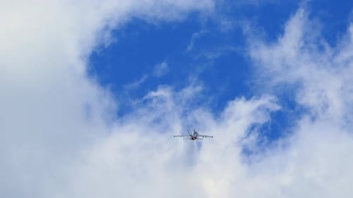 Slow Motion View of F18 Fighter Jets Performs a Vertical Climb Into the Sky Then Descends Nosedown