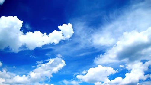 Blue Sky, Sky, Clouds