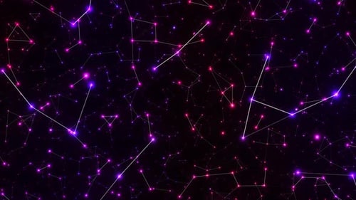 Abstract Digital Network Connections Technology Background