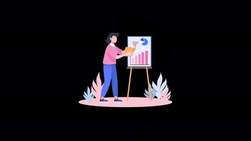 Professional presentation with graphs and charts.