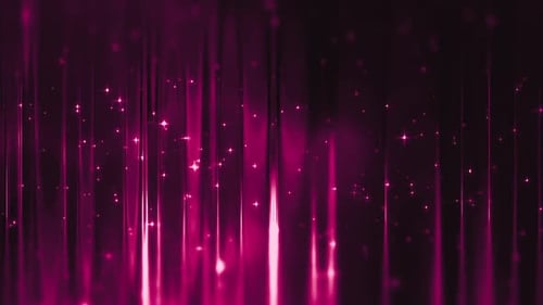 Pink Glittering Animation Background