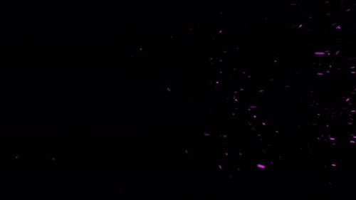 Abstract Wave Energy Background Loop field with particles and turbulence lines waving smoothly