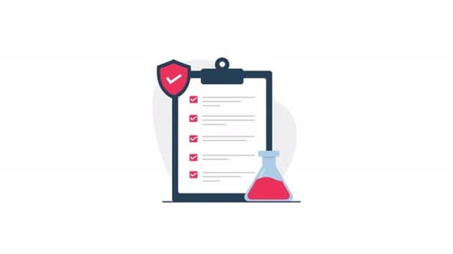 Medical Safety Checklist and Scientific Experiment Animation