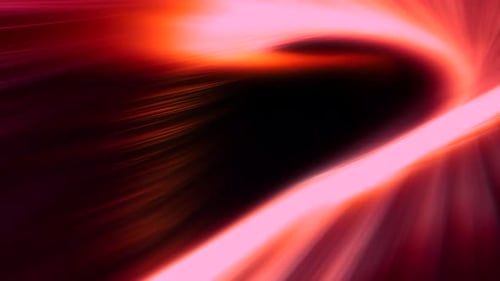 Dynamic Abstract Glowing Light Streaks Background Animation