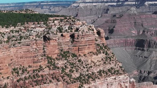 Panorama in wunderschöner Naturlandschaft im Grand Canyon National Park