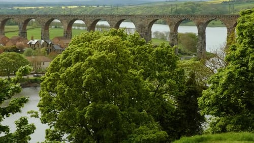 Royal Border Bridge, Berwick-upon-Tweed, Northumberland, England, UK