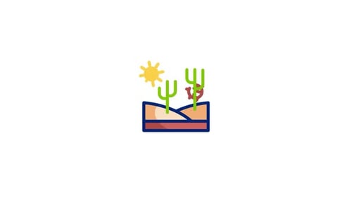 Desert Animated Icon