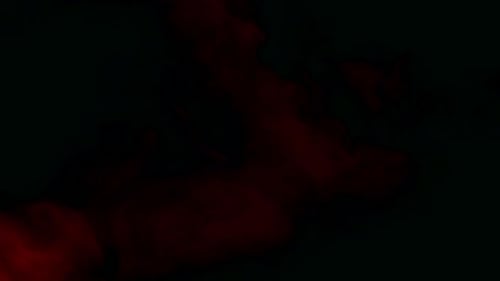 Abstract Dark Red Smoke on Black Background