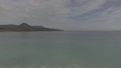 Aerial beautiful sea view