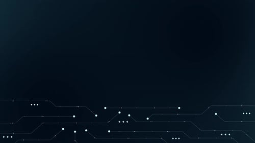 Conceito de tecnologia de conexão de dados de partículas de linha de pontos digital abstrata.