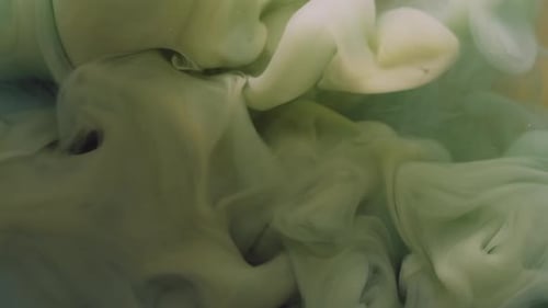 Nuage de peinture liquide Spreading Smog Abstract Flow