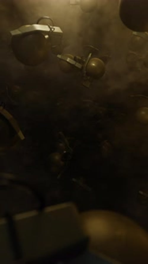 Grenade à main pendant la guerre 02 4K