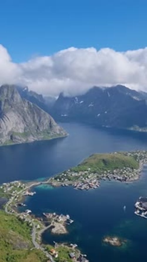 Discover the Breathtaking Coastal Beauty of the Norwegian Fjords Reine Lofoten Norway