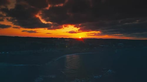 Sunset and Sea