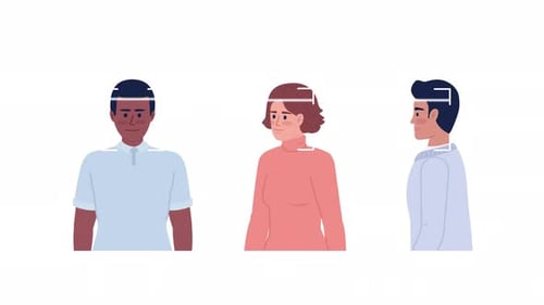 Sistema de reconocimiento facial animado