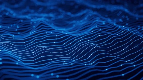 Fundo de onda abstrato