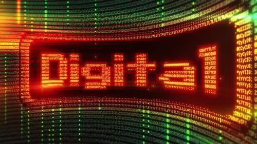 A Digital Concept That Emerges From the Flow of Computer Code Data