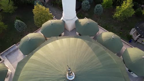 Mosque Dome and Minaret