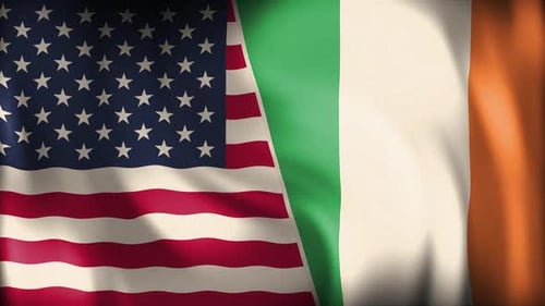 Usa And Ireland Background Loop