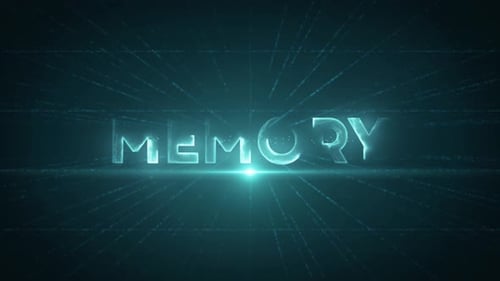 Memory 4 K Digital Data Text