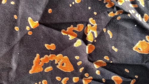 Indonesian batik cloth