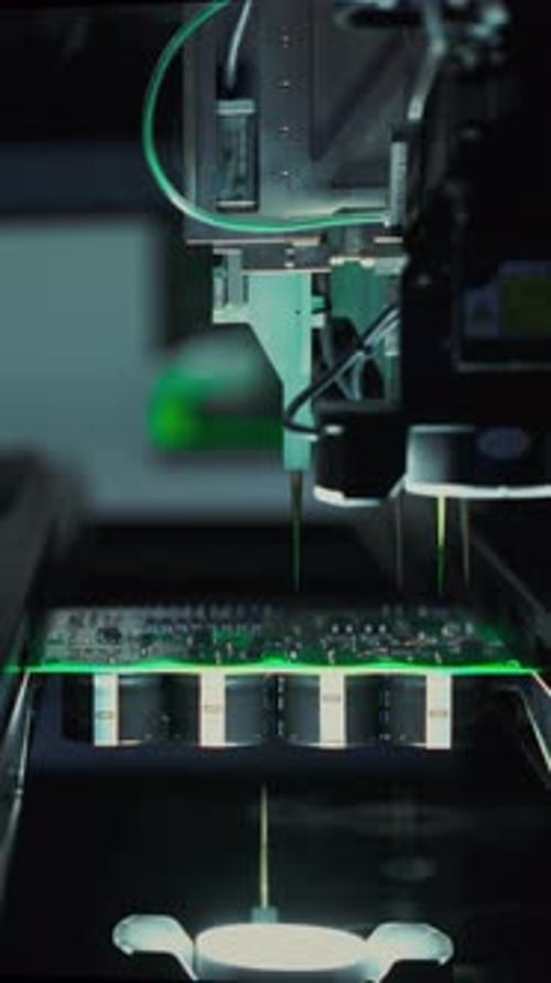 Componentes de la placa de circuito: unidad de procesamiento de gráficos, GPU, procesador, inteligencia artificial