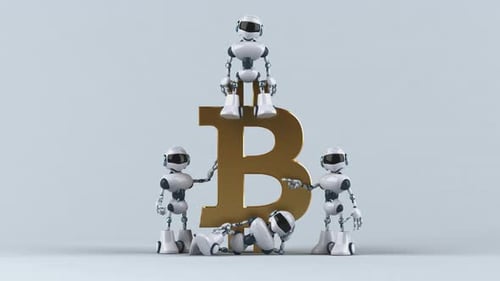 Fun robots with a bitcoin