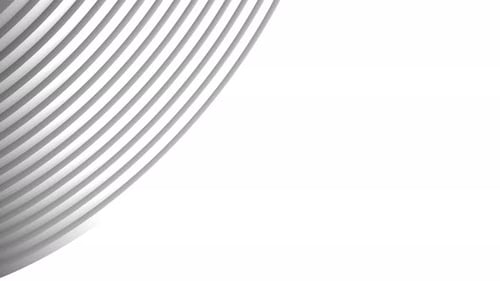 Abstract Waving Circular Lines Motion Background