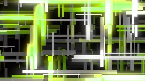 Geometric square tech glow background